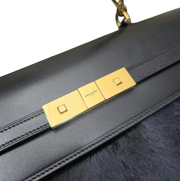 YSL Pony Hair Manhattan Bag - Picture 10 of 14